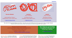 Desktop Screenshot of forum-stimme.de